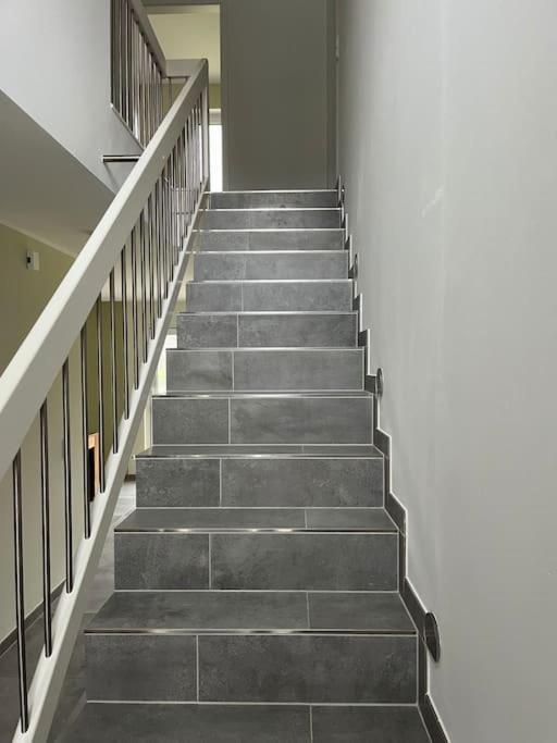 Modernes Ferienhaus In Uedersdorf Esterno foto